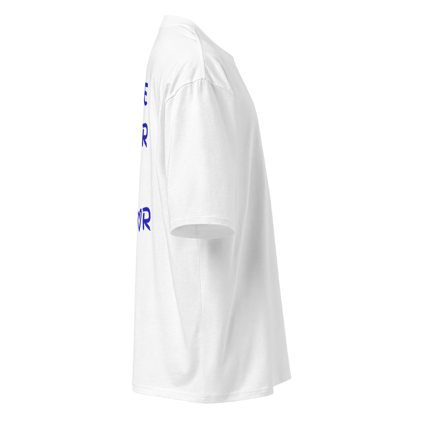 T-shirt Oversize More Amor Bleu