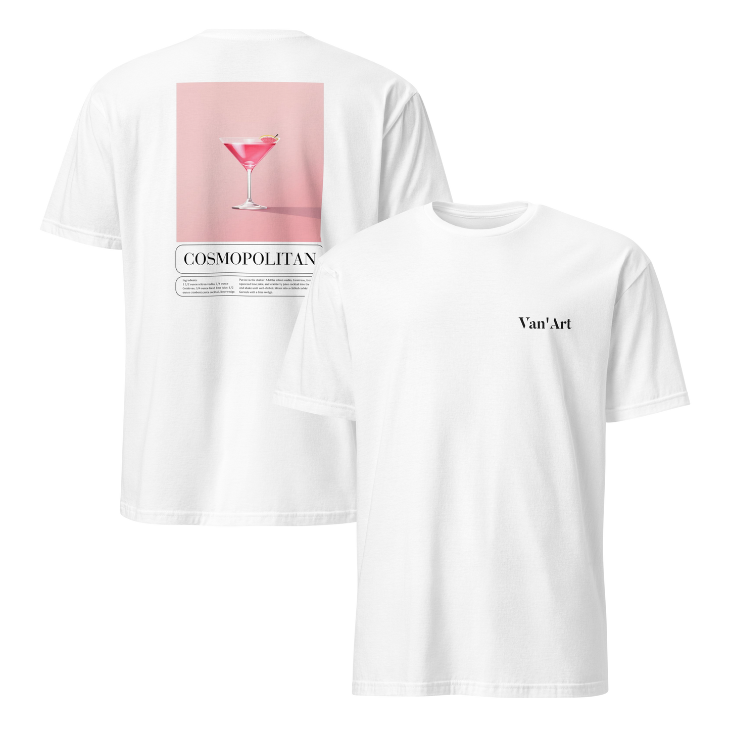 T-shirt cosmopolitan Van'ART