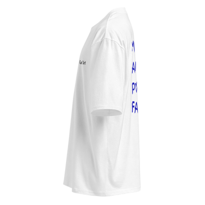 T-shirt Oversize More Amor Bleu