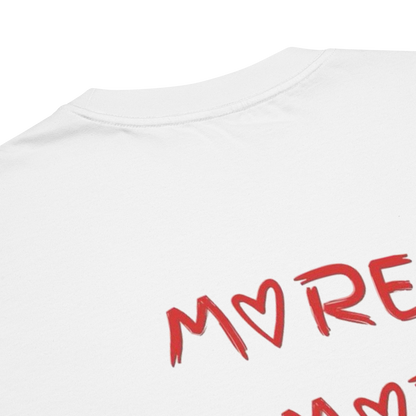 T-shirt More Amor oversized